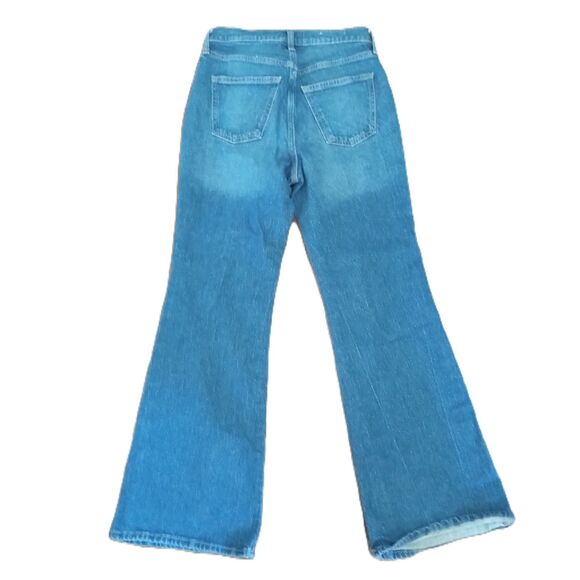 UNIVERSAL THREAD High Rise Flare Bootcut 4 S Short Petite Women's Jeans - Picture 2 of 5